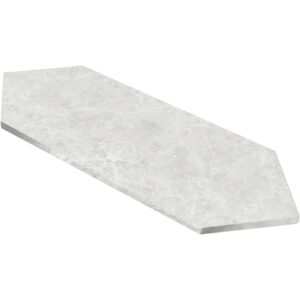 Vanilla 5 3/4" X 23 1/8" Picket Tile - Honed