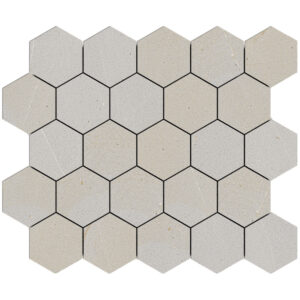 Allure: 3 1/4" Hexagon Mosaic - Dawn