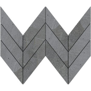 Allure: 1 7/8" X 6 7/8" Midi Chevron Mosaic - Dusk