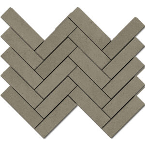 Harmony: 1 1/2" X 5 1/2" Herringbone Mosaic - Taupe