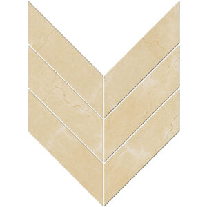 Noble: 3" X 10" Macro Chevron Mosaic - Grace
