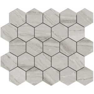 Noble: 3 1/4" Hexagon Mosaic - Beauty