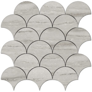 Noble: 4" Fish Scale Mosaic - Beauty