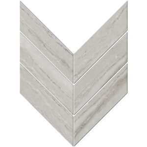 Noble: 3" X 10" Macro Chevron Mosaic - Beauty