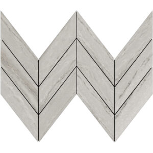 Noble: 1 7/8" X 6 7/8" Midi Chevron Mosaic - Beauty