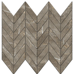 Noble: 1 1/2" X 3 5/8" Mini Chevron Mosaic - Charm