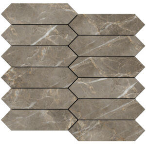 Noble: 1 3/4" X 6 1/2" Picket Mosaic - Charm
