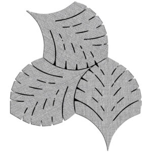 Bespoke: Foliage Mosaic - Silver