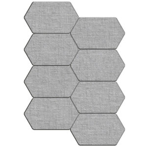Bespoke: Hexbrick Mosaic - Silver