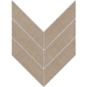 Bespoke: 3" X 10" Macro Chevron Mosaic - Desert