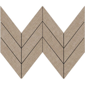 Bespoke: 1 7/8" X 6 7/8" Midi Chevron Mosaic - Desert