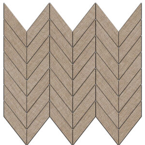 Bespoke: 1 1/2" X 3 5/8" Mini Chevron Mosaic - Desert