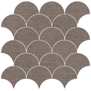 Bespoke: 4" Fish Scale Mosaic - Stone