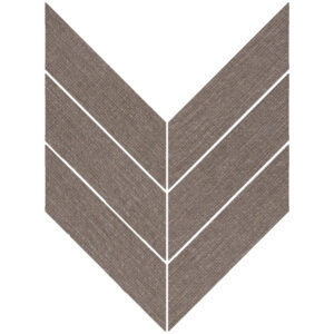 Bespoke: 3" X 10" Macro Chevron Mosaic - Stone