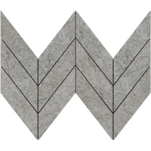 Sonata: 1 7/8" X 6 7/8" Midi Chevron Mosaic - Cool Summer Mix