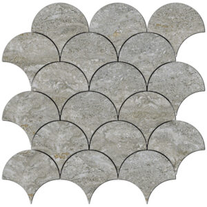 Sonata: 4" Fish Scale Mosaic - Stream