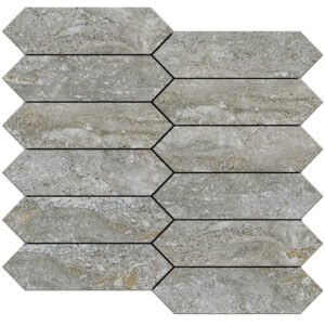 Sonata: 1 3/4" X 6 1/2" Picket Mosaic - Stream