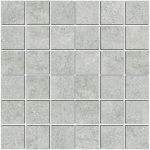 Stream: 2" X 2" Square Mosaic - Gray