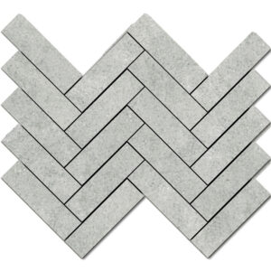 Stream: 1 1/2" X 5 1/2" Herringbone Mosaic - Gray
