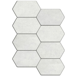 Midtown: Hexbrick Mosaic - Alumina