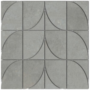Midtown: Corrente Mosaic - Cast Nickel