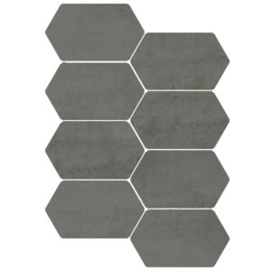 Midtown: Hexbrick Mosaic - Graphite