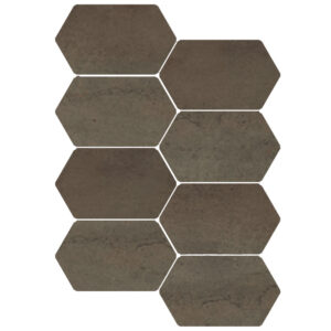 Midtown: Hexbrick Mosaic - Iron Oxide