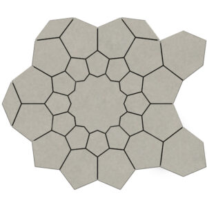 Eureka: Bloom Mosaic - Light Gray