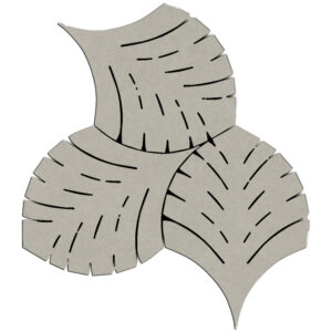 Eureka: Foliage Mosaic - Light Gray