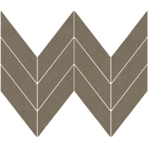 Eureka: 1 7/8" X 6 7/8" Midi Chevron Mosaic - Tobacco