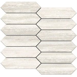 Veneto: 1 3/4" X 6 1/2" Picket Mosaic - Light