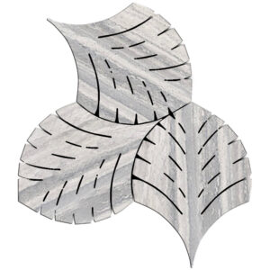 Veneto: Foliage Mosaic - Silver
