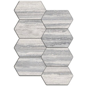 Veneto: Hexbrick Mosaic - Silver