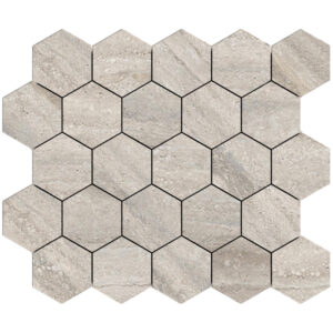 Veneto: 3 1/4" Hexagon Mosaic - Tuscany
