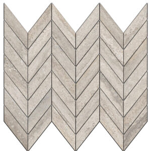 Veneto: 1 1/2" X 3 5/8" Mini Chevron Mosaic - Tuscany