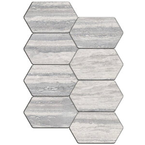 Veneto: Hexbrick Mosaic - Silver