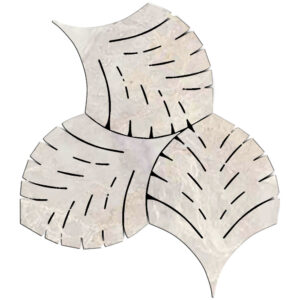 Pietrasanta: Foliage Mosaic - Ivory