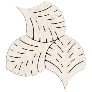 Impression: Foliage Mosaic - Bone