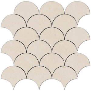 250668-4sca-petravera-4in-fish-scale-mosaic-terrafina-light-natural Petravera: 4" Fish Scale Mosaic - Terrafina Light