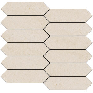 250668-pick3-petravera-1-3-4in-x-6-1-2in-picket-mosaic-terrafina-light-natural Petravera: 1 3/4" X 6 1/2" Picket Mosaic - Terrafina Light