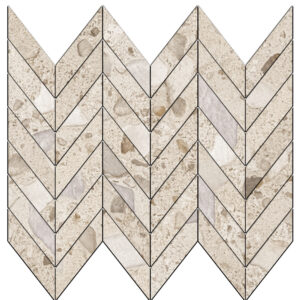 250672-chev4-petravera-1-1-2in-x-3-5-8in-mini-chevron-mosaic-greto-light-lappato Petravera: 1 1/2" X 3 5/8" Mini Chevron Mosaic - Greto Light