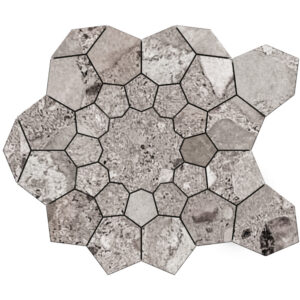 250673-bloo-petravera-bloom-mosaic-greto-taupe-lappato Petravera: Bloom Mosaic - Greto Taupe
