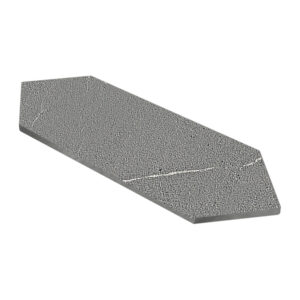 Allure: 2 7/8" X 11" Picket Tile - Mist