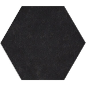 Sublime: 12" Hexagon Tile - Black