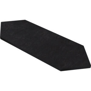 Sublime: 5 3/4" X 23 1/8" Picket Tile - Black
