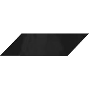 Sublime: 5 3/4" X 17 3/8" Chevron Tile - Black