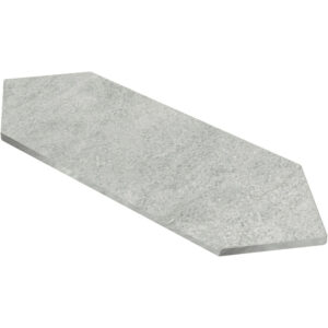 Stream: 5 3/4" X 23 1/8" Picket Tile - Gray