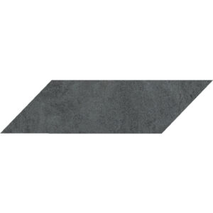 Stream: 5 3/4" X 17 3/8" Chevron Tile - Black