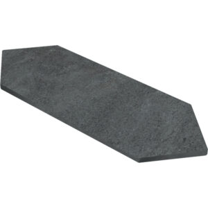 Stream: 5 3/4" X 23 1/8" Picket Tile - Black