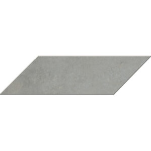 Midtown: 5 3/4" X 17 3/8" Chevron Tile - Cast Nickel